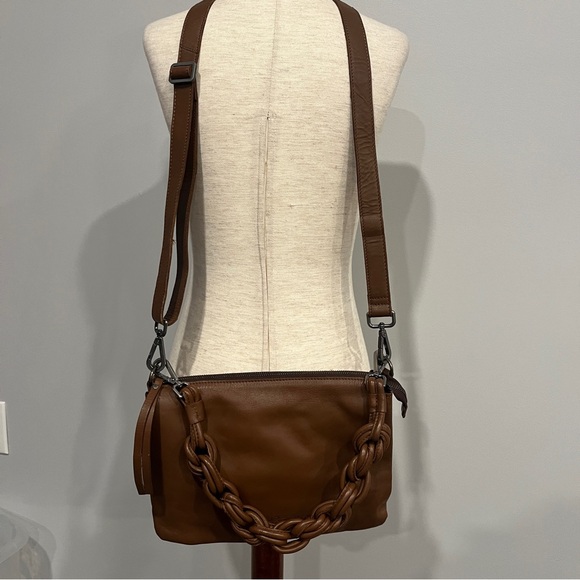 Harbour 2Nd Handbags - Harbour 2nd Brown Leather Crossbody and‎ Hand Bag